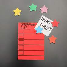 20个星形橡胶冰箱贴，适用于教室、厨房、家居装饰和母亲节礼物，以及返校学生奖励