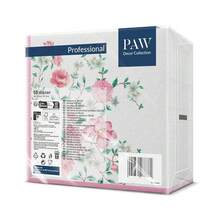 PAW - 50 Pieces Linen-Feel Paper Paper Napkins 16inch X 16inch, Disposable Cloth-Like Napkins With Floral Design, Dinner Napkins For Party, Wedding, Barbecue, Picnic,16inchx16inch,PinkSeason - 粉紅季節 - 查看 3