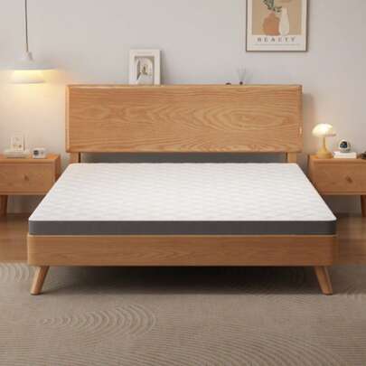Comfortable H3 Mattress, Medium Resistance, Oeko TEX Certified, 7 Cm High, 90 Cm * 200 Cm Size, Made In China, Seven-Zone Embossed Foam, Which Effectively Supports The Waist.