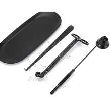 Stainless Steel Candle Snuffer, Wick Trimmer, Wick Holder And Tray, Home Use - Multicolor - View 9