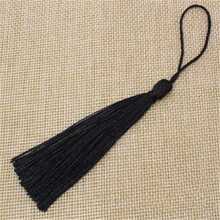 50个/包 13厘米软流苏 涤纶丝小流苏吊坠 靠垫书签 挂饰 流苏配件 庆祝婚礼装饰 - 50個流蘇 - 查看 10