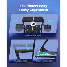 Soporte de volante de carreras plegable para simulador de cabina G29, G27, G920 y G923 - Negro - Ver 4