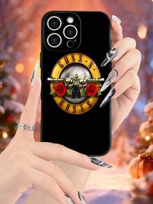 Funda Guns N' Roses para iPhone con diseño clásico banda rock, material resistente y detalles artísticos Cubierta de teléfono de colores mixtos con estampado completo para 17 PRO MAX/17 AIR/15 ProMax/16 PROMAX/Galaxy S22/S23/S24/S23 Plus/S24 Ultra/S25/A15/A33/A23, cubierta de Halloween, estética de cubiertas, cubierta 2D plana, cubierta vintage, cubierta de collage, cubierta de moda, cubierta con flores, cubierta cool, cubierta adorable, diseño de impresión UV, seguidores de , amantes de la moda - Color mixto 1 - Ver 1