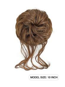2PCS Messy Bun Hair Piece,Synthetic Heat Resistant For Women's Daily Wear - Multicolor - View 9