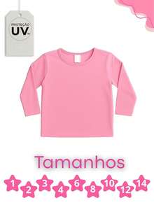 Boys' Thermal Shirt UV 50+ Beach Pool Comfort - 淺粉色 - 查看 3