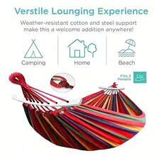 The Outdoor-Specific Anti-Tipping Hammock Adopts A Surrounding Frame Structure. Its Scientific Design Prevents The Risk Of Tipping Over. It Is Made Of Wear-Resistant Materials And Comes With A Portable Storage Bag, Making It Lightweight, Easy To Carry, And Simple To Install. It Meets The Needs Of Travel, Camping, And Courtyard Use. - Multicolor - View 11