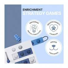 Mini Mover Dog Enrichment Toy Advanced Level 3 Dog Puzzle Interactive Treat Game - Mini Mover+Level 3 - View 5