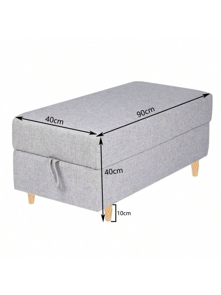 ソファ足踏み 履物台 収納スツール 多機能一体型 インテリア収納家具