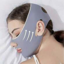 Facial Bandage – V-Face Mask, Full-Face Lifting Tool (Non-Lifting & Non-Tightening), Anti-Sagging Face Sculpting Mask For Chin - Multicolor - View 2