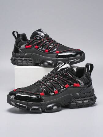 Men's Low Cut Sports Shoes, Casual Running Shoes, Black Running Shoes, Men's Walking Shoes, Tennis Street Style Shoes