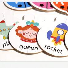 52pcs Wooden Puzzle Set - Insect & Letter Recognition Game, Develop Logic Thinking & English Learning, Portable, Multi-Color - Ideal Gift For Christmas, Back To School, Spring, Valentine's Day, Easter, Puzzle Accessories