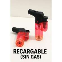 10 encendedores de soplete Rellenable, uso fácil y práctico para cocinar, hornear, hacer manualidades, acampar y hacer barbacoas. - Multicolor - Ver 3