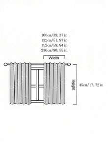 1 pieza Cortina de cocina moderna, lujosa y elegante para ventana pequeña, cortina de encaje de media altura - Gris - Ver 4