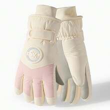 1 Pair Women's Winter Ski Gloves, Outdoor Sports Skiing Snowboarding Cycling Hiking Touchscreen Mittens With Thermal Lined, Thick Warm, Hand Warmer, Winter Gloves, Snow Gloves - Multicolor - View 17