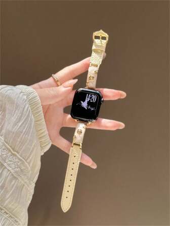 优质真皮表带，兼容38/40/41/42/44/45/46/49毫米表盘，兼容Ultra/SE11/10/9/8/7/6/5/4/3/2/1型号