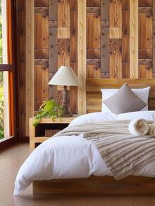 1卷复古加厚仿木纹，实木纹，木纹3D，适用于家庭装饰，厨柜，桌子，椅子，房间背景，家庭装修，DIY，防水，耐污，易清洁，自粘，撕下粘贴，墙纸墙贴，壁纸墙贴，装修贴纸撕下墙板，墙纸，壁纸，春季装饰用品刷新你的家，节日装饰贴纸礼物生日毕业 - 彩色 - 查看 7