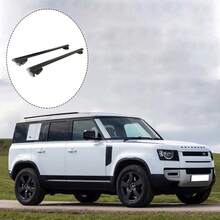 Rails for Car Roof Rack, Adjustable Roof Rails, Universal Luggage Bars, with Roof Lock, Pack of 2, Aluminum, Aluminum Alloy Kit de Barras Transversales de Aluminio con Cerradura – Portaequipajes Ajustable para SUVs Crossbar Roof Rack for Raised Side Rails - 2pcs Set - Unitalla - Ver 7