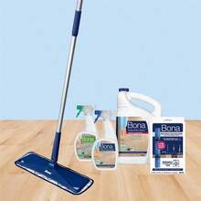Multi-Surface Sweep And Clean Mop, 2-In-1 Dry And Wet Floor Cleaner - Đơn - Xem 11