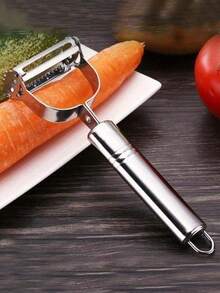 1Pc Heavy Duty Garlic Press, Professional Garlic Crusher And Mincer, Ergonomic Garlic Crush Tool With Easy Squeeze Handle, Kitchen Gadgets, Ginger Press, Vegetable Chopper, Essential Kitchen Accessories, Perfect For Halloween, Thanksgiving, Christmas Cooking. - Silver - View 15