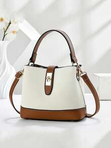 New Minimalist Women's Crossbody Bag, Classic Elegant Chic Fashion Durable Convenient Versatile Casual All-Season Matching, Tall And Luxurious, Suitable For Travel And Shopping, Large Capacity, Can Be Worn On Shoulder Or Crossbody - Multicolor - View 13