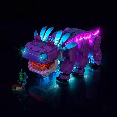 Kit de luces mejoradas compatible con Klombo, juego de construccin de luces compatibles con 77077 modelo no incluido