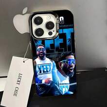 Funda de teléfono J-Jey Uso YEET para 17,16,15,14,13,12,11,Pro,Max,Plus, cubierta mate negra a prueba de golpes - z4 - Ver 11
