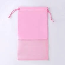 1pc Drawstring Dance Shoe Bag, Breathable Lightweight Ballet Pointe Shoes Storage Bag, Dance Class Shoe Bag