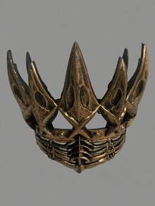 1pc Halloween Crow Crown Princess And The Hunter Party Costume Cosplay Headpiece Accessory, Suitable For Holiday Parties, Gatherings And Games