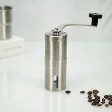 1pc Stainless Steel Manual Coffee Grinder, Portable Fine Grinding, Suitable For Pour Over, Home/Outdoor/Travel Use - Multicolor - View 16