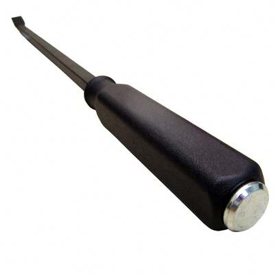 25" High-Carbon Steel Pry Bar With Ergonomic Handle And Metal Striking Cap, Black Oxide Finish For Rust Resistance