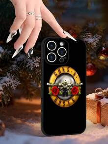 Funda Guns N' Roses para iPhone con diseño clásico banda rock, material resistente y detalles artísticos Cubierta de teléfono de colores mixtos con estampado completo para 17 PRO MAX/17 AIR/15 ProMax/16 PROMAX/Galaxy S22/S23/S24/S23 Plus/S24 Ultra/S25/A15/A33/A23, cubierta de Halloween, estética de cubiertas, cubierta 2D plana, cubierta vintage, cubierta de collage, cubierta de moda, cubierta con flores, cubierta cool, cubierta adorable, diseño de impresión UV, seguidores de , amantes de la moda - Color mixto 1 - Ver 5