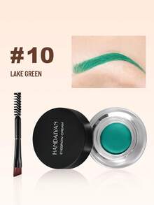HANDAIYAN Waterproof Long-Lasting Eyebrow Gel, No Clumping Or Smudging, Creates Perfect Defined Brows. Suitable For Party Makeup, Halloween, Back To School, And Daily Campus Makeup. Also Suitable For Graduation Season, Autumn, Winter, Y2K Fashion, Women's Makeup, Cosmetics, Parties, Beach Trips, Camping, Outdoor Activities, School, Campus Travel, Holidays, Decorations, Gifts, Rose Girl Cosplay, To Showcase The Best Color, Charm And Atmosphere. - Nhiều màu - Xem 10