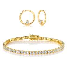 Gold + 18mm Hoop Earrings