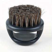 1pc Round Mustache Brush, Hair Salon Cleaning Brush