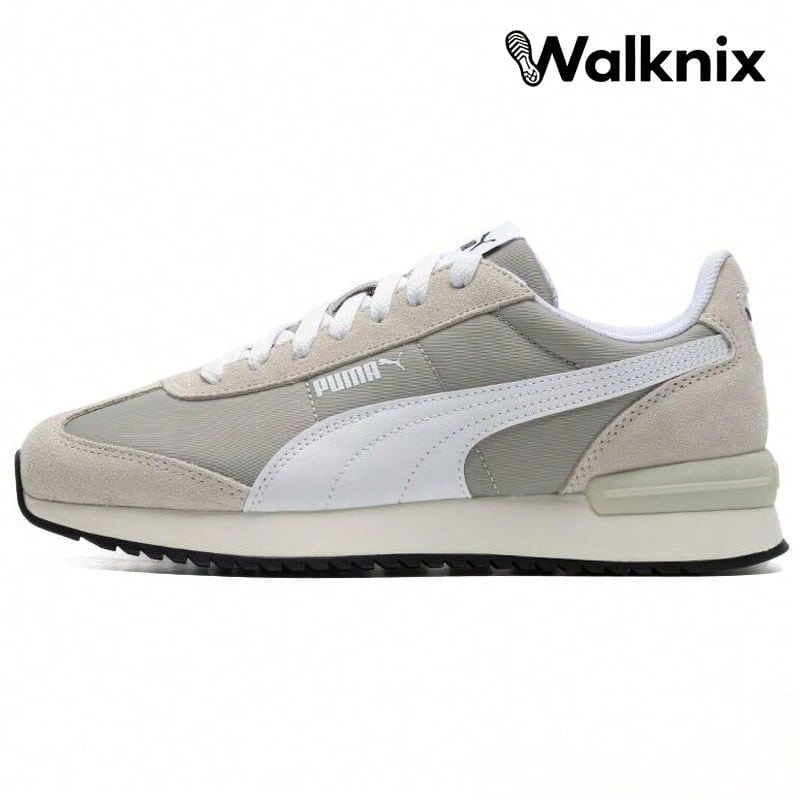 Puma R78 Nylon Retro 'Smokeygray White Sedategray' Grey Sneakers Men 399250-02 - Multicolor - View 1