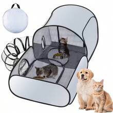 Cat Tunnels - Light Grey - View 6