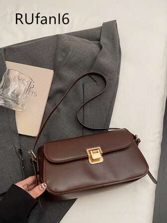 Women's Fashion Saddle Bag, New Simple Shoulder/Crossbody Bag, High-Quality Cross-Border Trade Underarm Bag