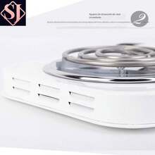 Estufa eléctrica de doble cabezal para uso doméstico (colores aleatorios) - Tipo de Enchufe A USA (110-127V) - Ver 7