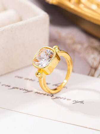 Anillos gruesos vintage, adecuados para mujeres, apilables, de estilo bohemio minimalista, joyería, estilo artesanal, acabado antiguo, anillos personalizados