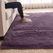 Multi-Colored Plush Rugs. Softness And Style For Your Home. Size 150 X 200 Cm - Morado - Ver 3