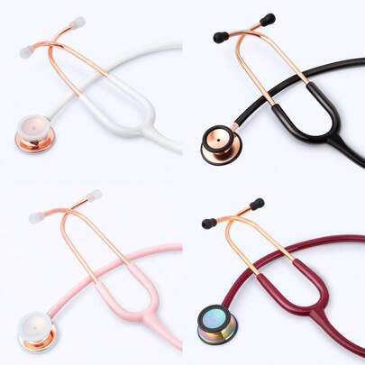 Estetoscopio profesional de doble cara, estetoscopio portátil para cardiología, equipo médico, estetoscopio para enfermeras y médicos.