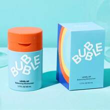 Bubble Skincare LevelUp Gel Face Moisturizer For Oily Skin - Balancing + Hydrating Face Lotion With Niacinamide + Zinc To Improve Texture + Reduce Shine - Daily Lightweight Facial Moisturizer (50ml) - 薄荷藍 - 查看 3