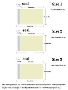 10pcs Thickened Self-Adhesive Bags, Milky Green, Gift Bags, Courier Bags, INS Style Gift Packaging Bags, Back To School Gift Packaging Bags - Multicolor - View 3