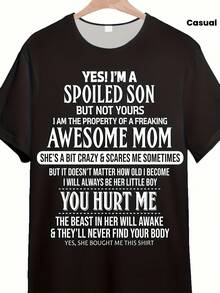 funny text mens casual short sleeve crew neck t shirt summer outdoor Christmas, Etsleevet, Horlowert, D of the Dad fttivor stumt - Negro - Ver 2
