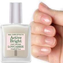 LOVCARRIE 指甲硬化剂，强韧脆弱指甲，自然干燥，无需烘烤，不含酒精，指甲护理