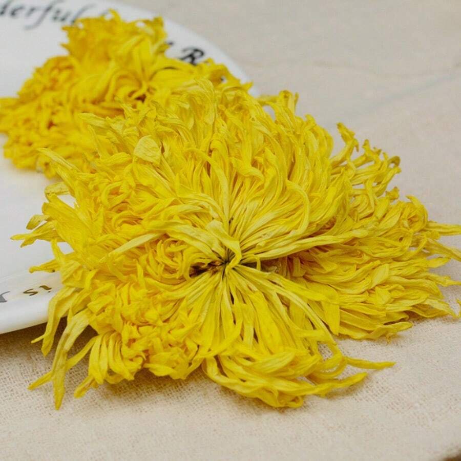1 Paquete (30g/60g/120g) Flores de crisantemo secas, rodajas de limón secas, rodajas de naranja secas, adecuadas para manualidades, decoraciones, aromaterapia, elaboración de velas, elaboración de jabones, decoración del hogar, fiestas, festivales