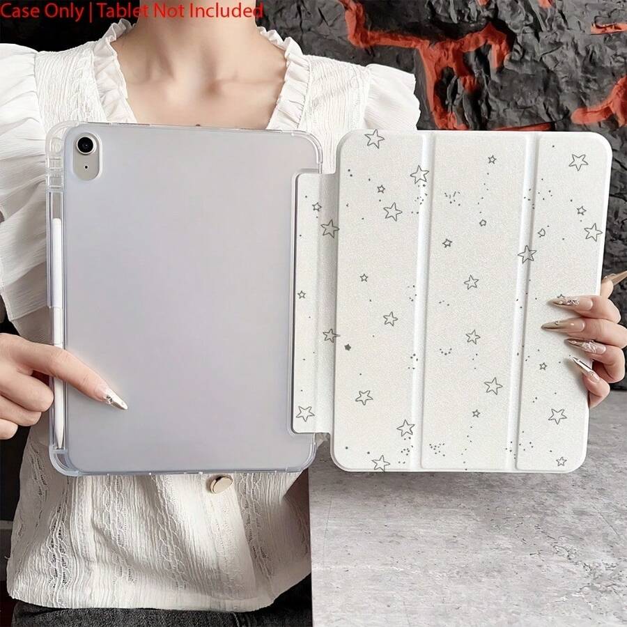 Universal Smart Case For Samsung Galaxy Tab - Compatible With Tab A8/A9+/S6 Lite/S7/S9 FE+/S10+, Perfect For Work, Travel & Home Use, Work Tablet Protection, Modern Tablet Cover, Sleek Material Finish, Work Accessory, Stylish Cover, Durable Cover, Protective Sleeve, Business Professionals - Xám - Xem 1
