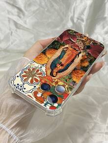 SJ233 Our Lady Of Guadalupe Mexican Virgin Mary Saint Mexico Clear HD Four-Corner Protection Shockproof Soft TPU Phone Case For OPPO A15S A15 A16 A17 A38 A18 A3X A40 A60 A1 A2 A3 A5 A57 A58 A78 A52 A72 A79 A98 A54 A74 A93 A95 F29 F27 F23 Pro Find X3 X8 Reno5 K 4 Z Reno7 Reno12 Reno11 F Pro Reno12 Pro Reno13 F 14 7 Pro 9 8 10 Pro Plus For Realme C11 C15 C17 C20 C21Y C21 C30 C31 C33 C35 C53 C55 C65 C75 For Moto E13 E15 E22 G14 G15 G10 G20 G22 G24 G30 G34 G45 G52 G54 Power G82 G84 Edge 50 Fusion G71S G53 G64 G32 G35 G60 G75 For Galaxy A02 A02s A03 Core A04 A04e A05s A05 A06 A07 A10s A11 A12 A13 A14 A15 A16 A17 A20s A21s A22 A23 A24 A25 A26 A30 A31 A32 A33 A34 A35 A36 A50 A51 A52 A53 A54 A55 A56 Note10 Plus 20 S20 S21 S22 S23 S24 S25 Ultra FE Plus Edge M36 M53 M23 M56 For Honor 400 90 Lite Pro X9B X7C 30 X7 50 Plus 8T X7b X5B X6C Magic6 7 Lite Play 60 200 Smart Pura 70 Pro Plus Ultra Nova Y72 12i - 無色 - 查看 3