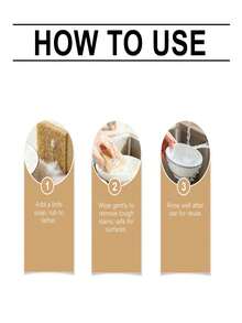 4pcs Kitchen Cleaning Sponges, Suitable For Bowls, Dishes, Pots And Countertops, Rich Foaming, Stain Removal, Easy To Rinse - Multicolor - View 6