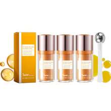 Crema 5D Peptide Eye Anti-arrugas Hidratante Reafirmante Reduce Líneas Finas Cuidado Ojos Sensibles con Ingredientes Naturales para Piel Delicada y Reducción de Arrugas Profundas - Naranja - Ver 3